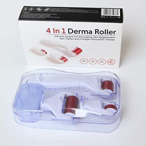 ديرما رولر 4 في 1 للعناية وتجديد البشرة | 4 in 1 Derma Roller Skin Care System