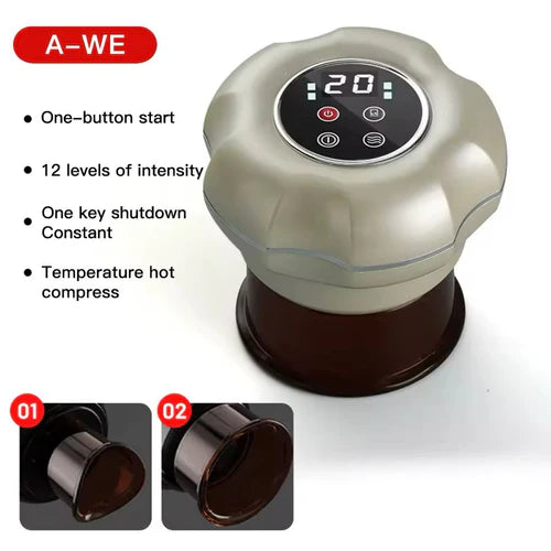 جهاز الحجامة الذكي KH-888 للتدليك | KH-888 Smart Cupping Massage Device