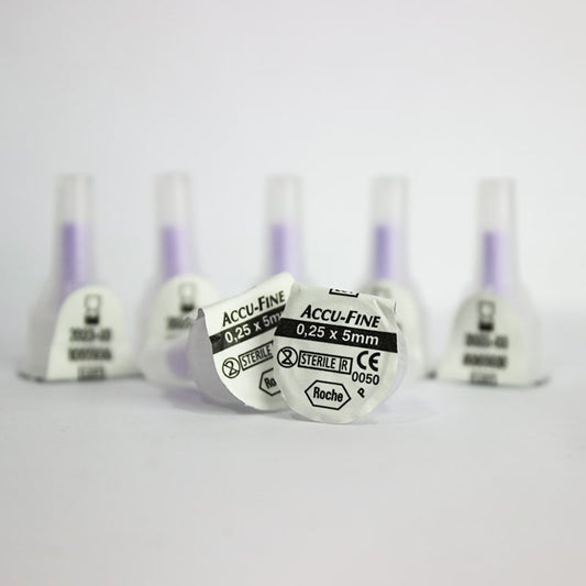 سنون انسولين ( Accu-Fine ) 31 G x 5 mm