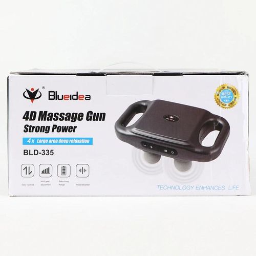 جهاز مساج 4D قوي للاسترخاء العميق من بلويديا | Blueidea 4D Massage Gun Strong Power
