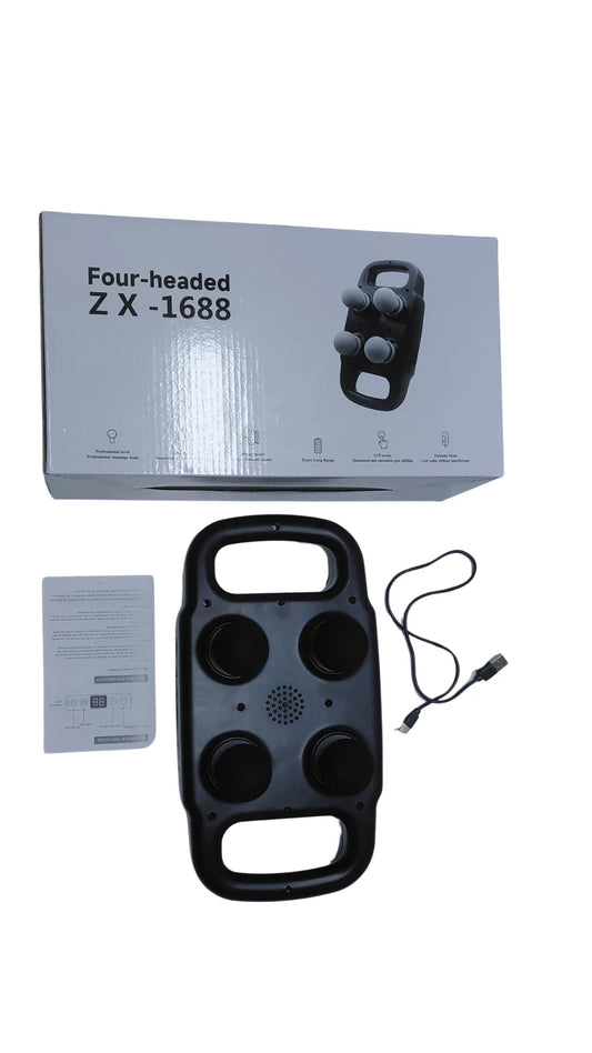 جهاز مساج رباعي الرؤوس ZX-1688 | ZX-1688 Electric Body Massager