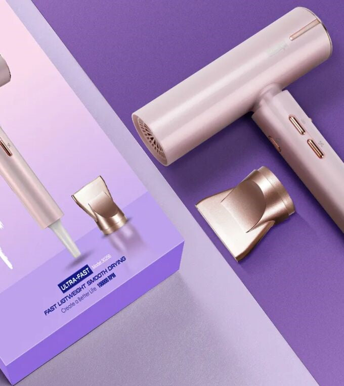 مجفف شعر احترافي من DSP بتقنية الأيونات – DSP Professional Ionic Hair Dryer