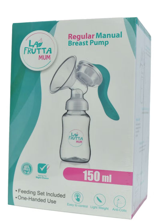 (La Frutta) - شفاط لبن يدوي 150 مل Regular Manual Breast Pump