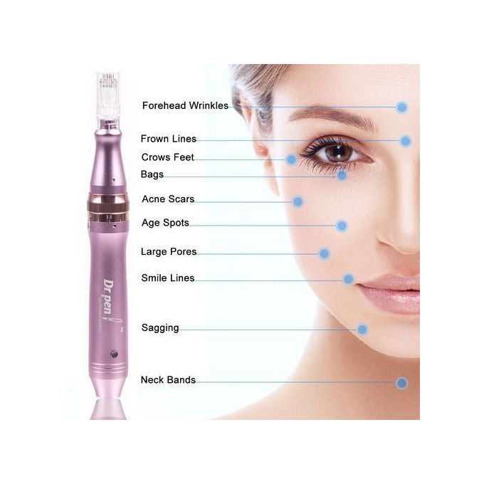 جهاز ديرما بن احترافي للوجه والشعر | Dr. Pen Professional Microneedling Device