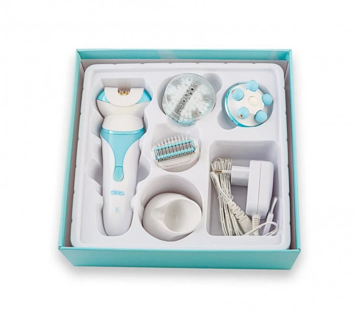 طقم إزالة الشعر والعناية بالبشرة 4 في 1 من DSP – Epilator & Skin Care 4-in-1 Set by DSP