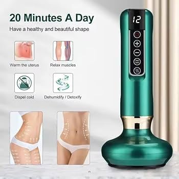 Generic جهاز الحجامة الذكي بالشفط السلبي | Intelligent Negative Pressure Cupping Massage Device