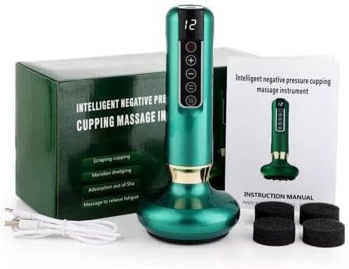 Generic جهاز الحجامة الذكي بالشفط السلبي | Intelligent Negative Pressure Cupping Massage Device