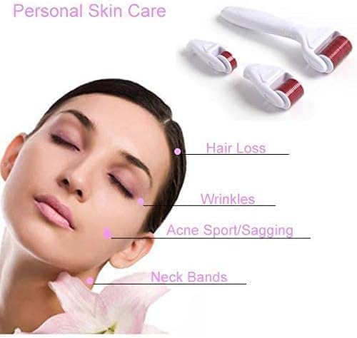 ديرما رولر 4 في 1 للعناية وتجديد البشرة | 4 in 1 Derma Roller Skin Care System