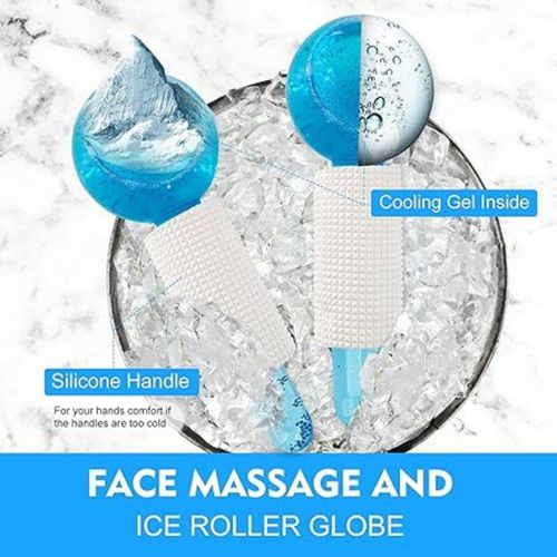 كرة كريستال لتدليك الوجه والجسم | Beauty Crystal Ball Facial & Body Massage Tool