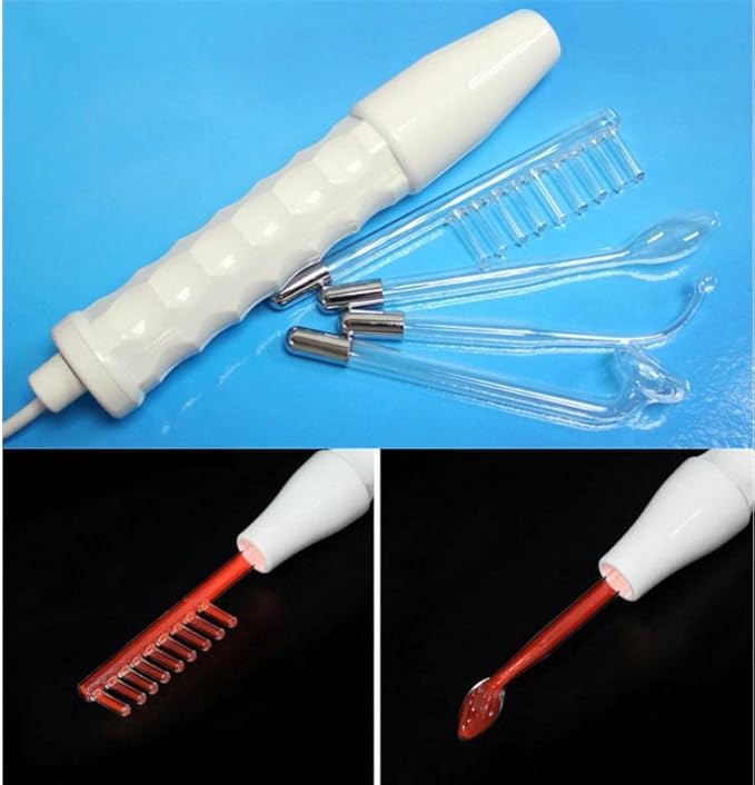 جهاز التردد العالي المحمول للعناية بالبشرة – Portable High Frequency Skin Care Device