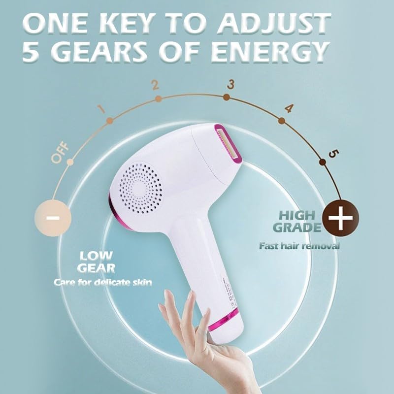 Ice Cool جهاز إزالة الشعر بالليزر المنزلي | Ice Cool IPL Laser Hair Removal Device