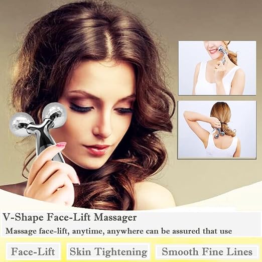 جلام رول GlamRoll – جهاز مساج ثلاثي الأبعاد للوجه والجسم | 3D Face & Body Massage Roller