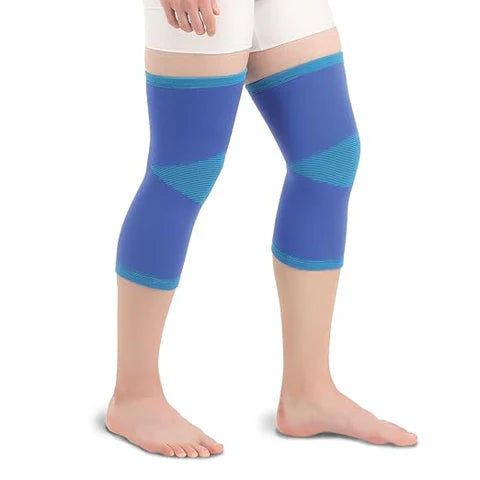 Flamingo Premium Knee Cap. فلامنجو ركبة شراب زرقاء