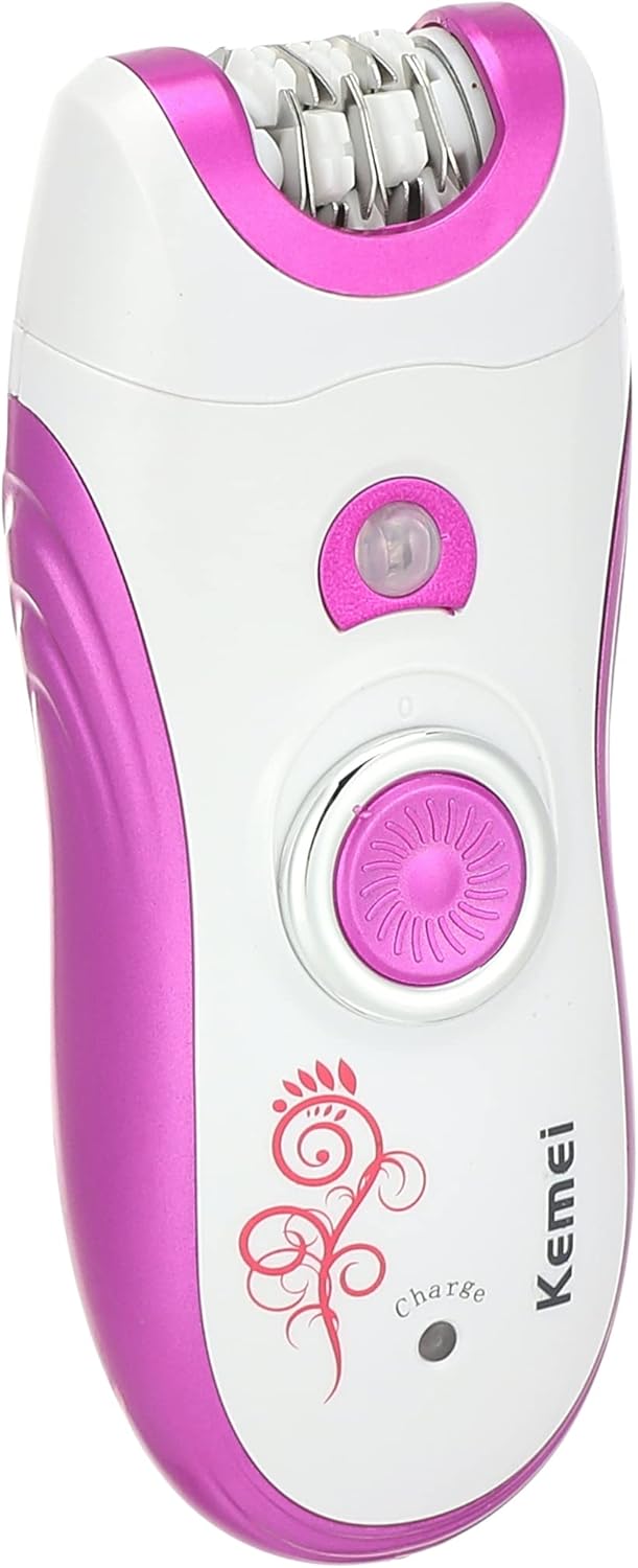 ماكينة إزالة الشعر Kemei 3×1 للسيدات – KM-3026 | Kemei 3-in-1 Ladies Hair Removal System – KM-3026