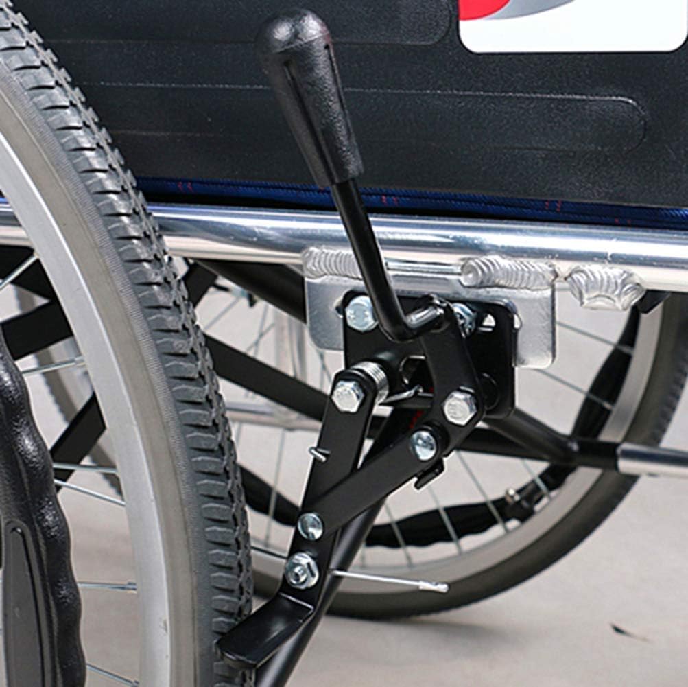 Lightweight folding medical wheelchair. كرسي طبي متحرك خفيف الوزن قابل للطي.