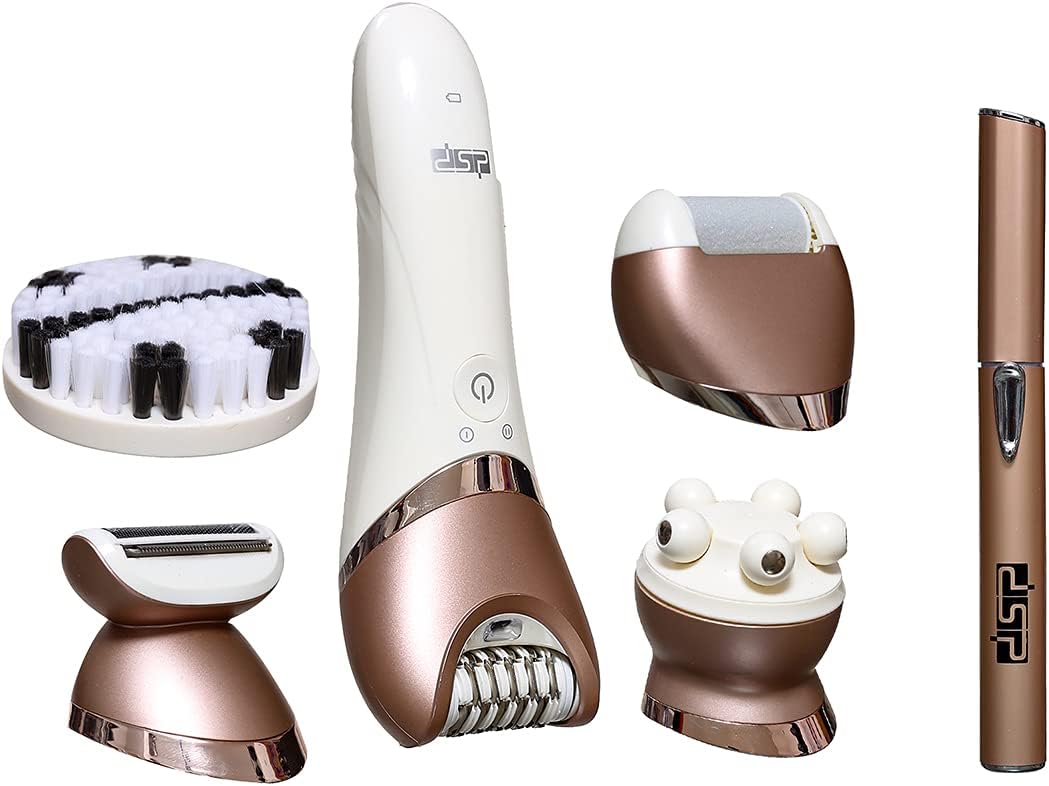 طقم أدوات تجميل نسائي 6×1 من DSP Professional – Beauty Tools Kit 6 in 1 Model E-70019