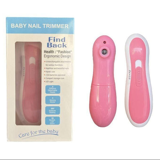 Baby Nail Trimmer Pink-مقص أظافر للأطفال