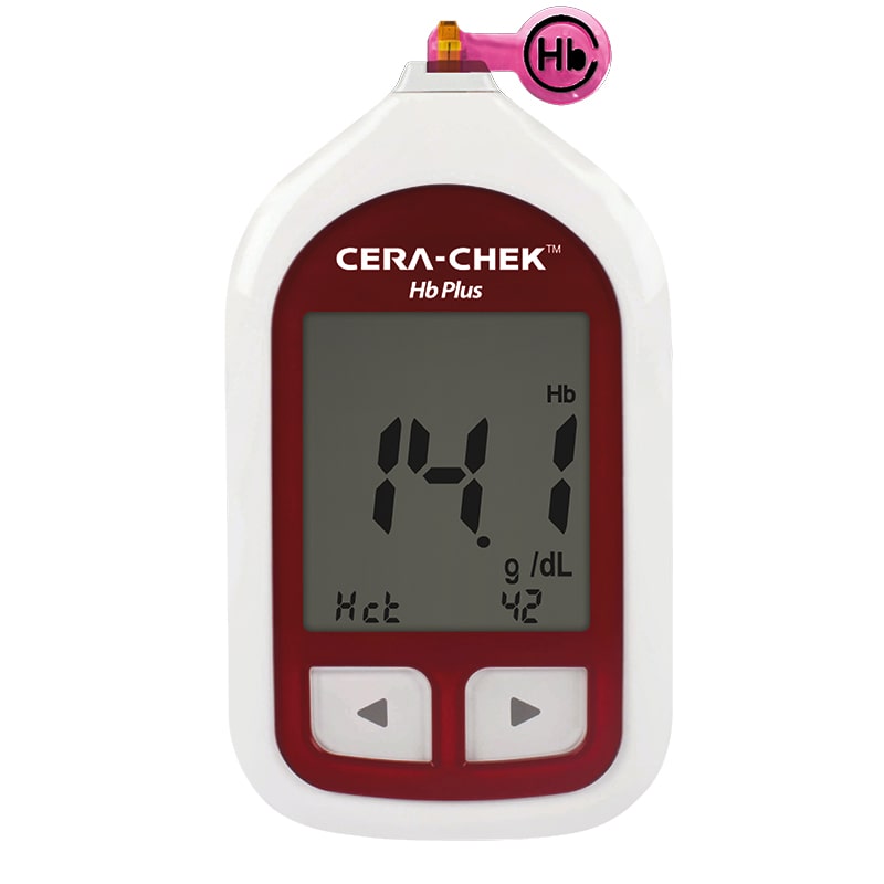 جهاز سكر ( CERA-CHECK™ Hb Plus Hemoglobin )