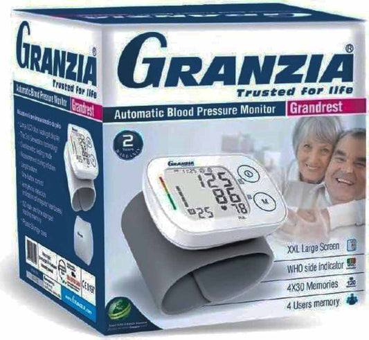 جهاز قياس الضغط جراندريست من شركة جرانزيا .Grandrest blood pressure monitor from Granzia.