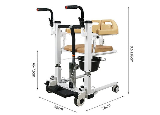 كرسى متحرك متعدد الاغراض كهربائى - Electric multipurpose wheelchair