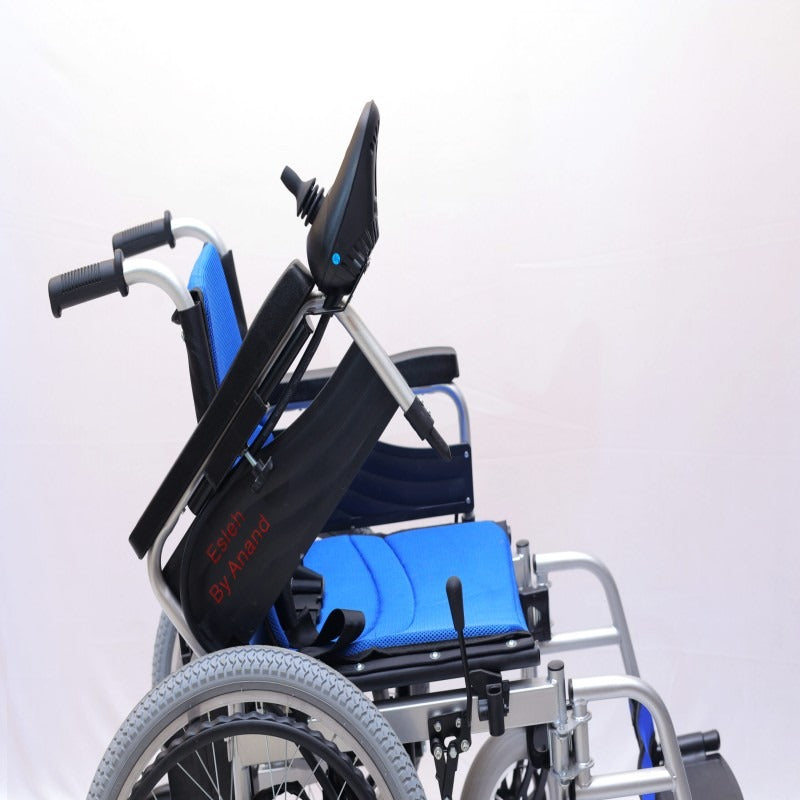 كرسى متحرك الومنيوم خفيف قابل للطى ومناسب للسفر والاستخدام اليومى - Lightweight aluminum wheelchair, foldable, suitable for travel and daily use