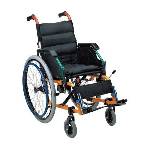 كرسى متحرك الومنيوم خفيف للاطفال - Lightweight aluminum wheelchair for children