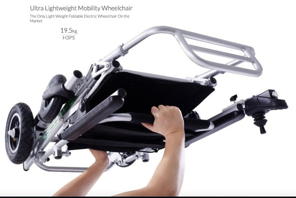 كرسى سفر خفيف الوزن - Lightweight travel wheelchair