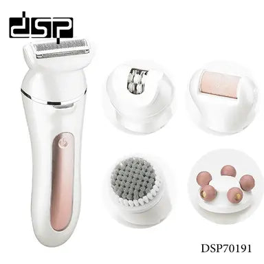 ماكينة إزالة الشعر الكهربائية 5×1 للنساء من DSP – DSP 5-in-1 Electric Epilator for Women