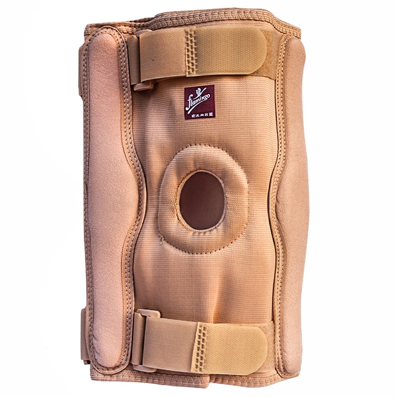 جبيرة الركبه المفصليه | Gel Bi-Axle Hinged Knee Brace ( flamingo )