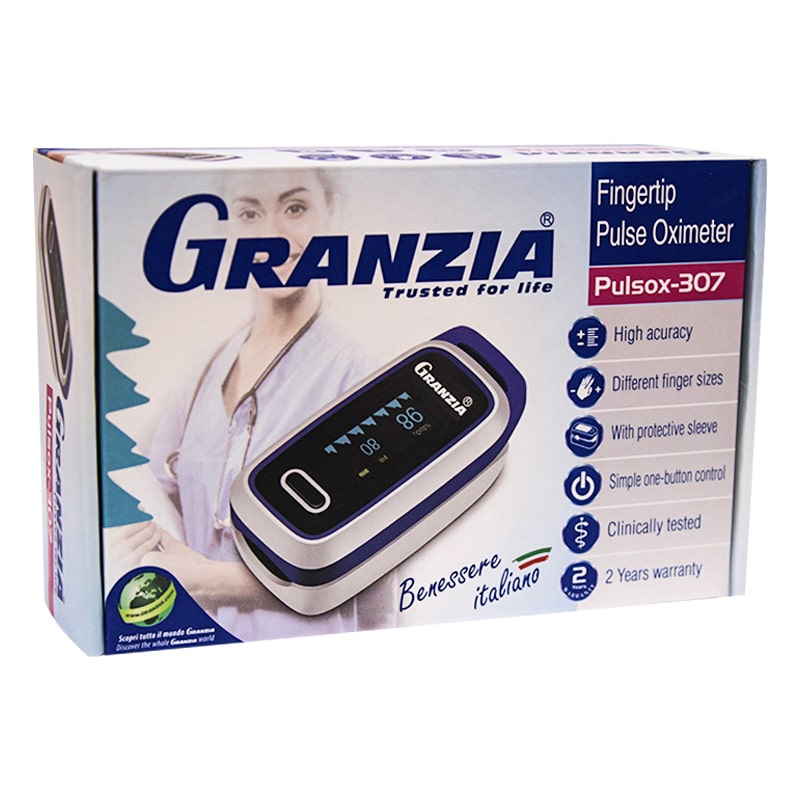بلس اوكسيمتر GRANZIA FINGER-PULSE OXIMETER ( PULSOX-307 )