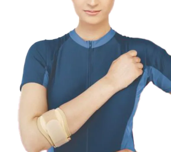 (Flamingo) تنس البو .دعامة الكوع للتنس مع وسادة جل Gel Tennis Elbow Support (FLAMINGO)
