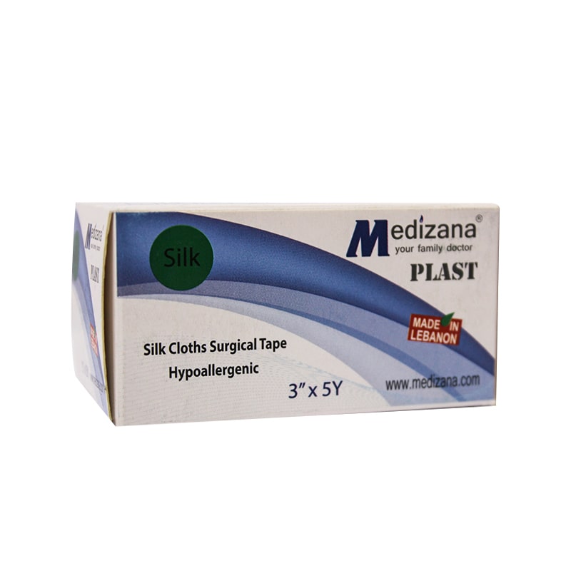 بلاستر سيلك بلاست ( Medizana ) ( 3" x 5Y )