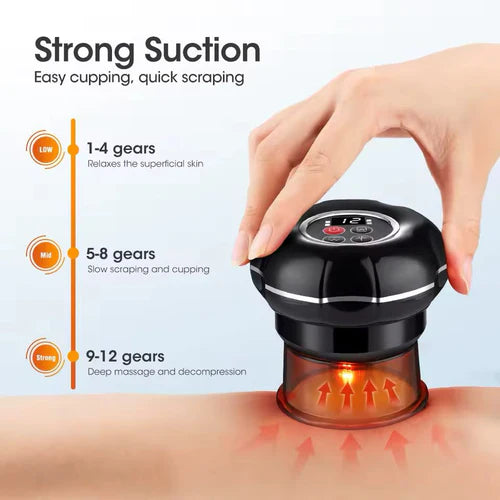 جهاز الحجامة الذكي KH-888 للتدليك | KH-888 Smart Cupping Massage Device