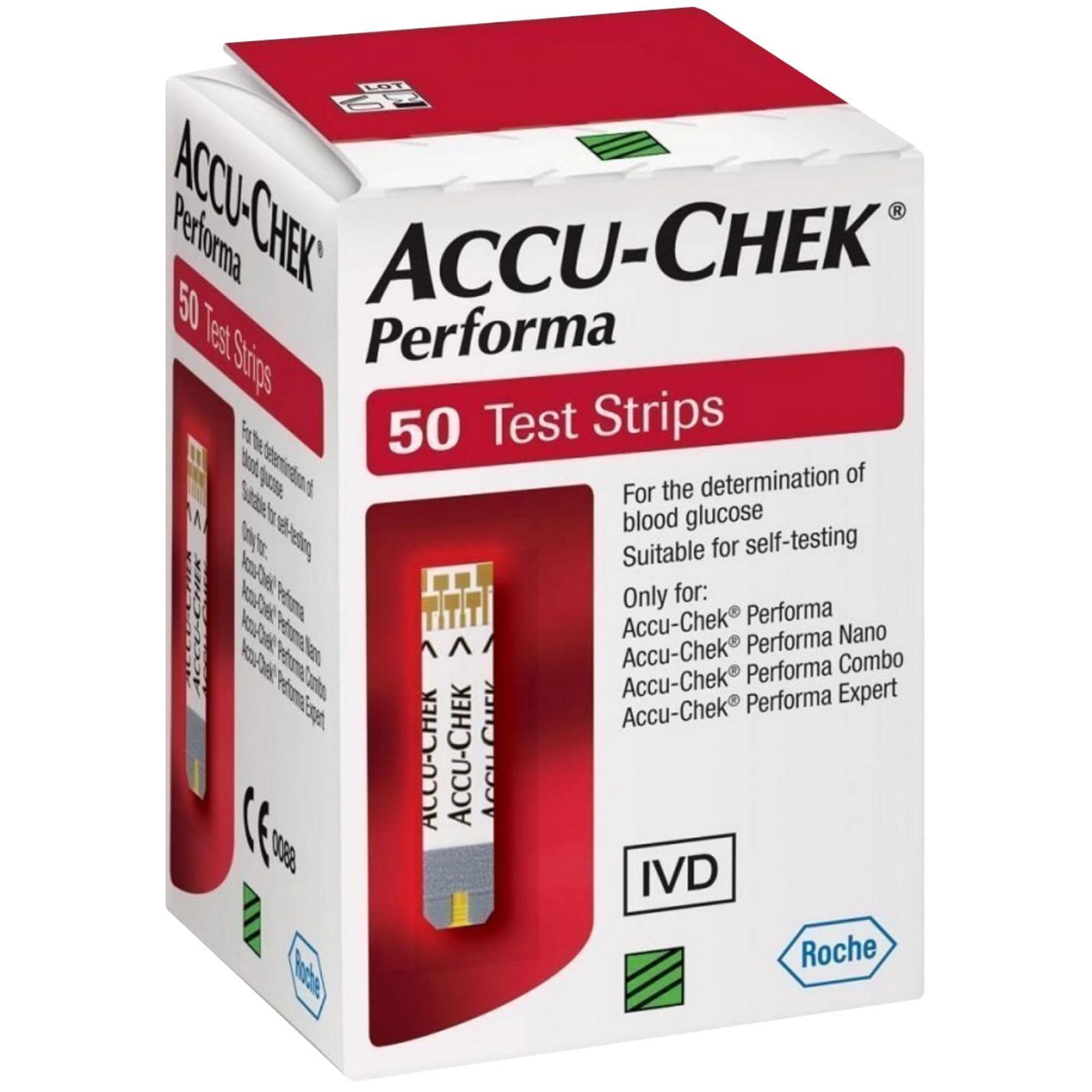 (Accu-Chek) Performa - شرائط قياس سكر اكواتشيك بيرفورما – Qasr El Teb