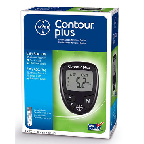 (CONTOUR PLUS) جهاز قياس سكر الدم