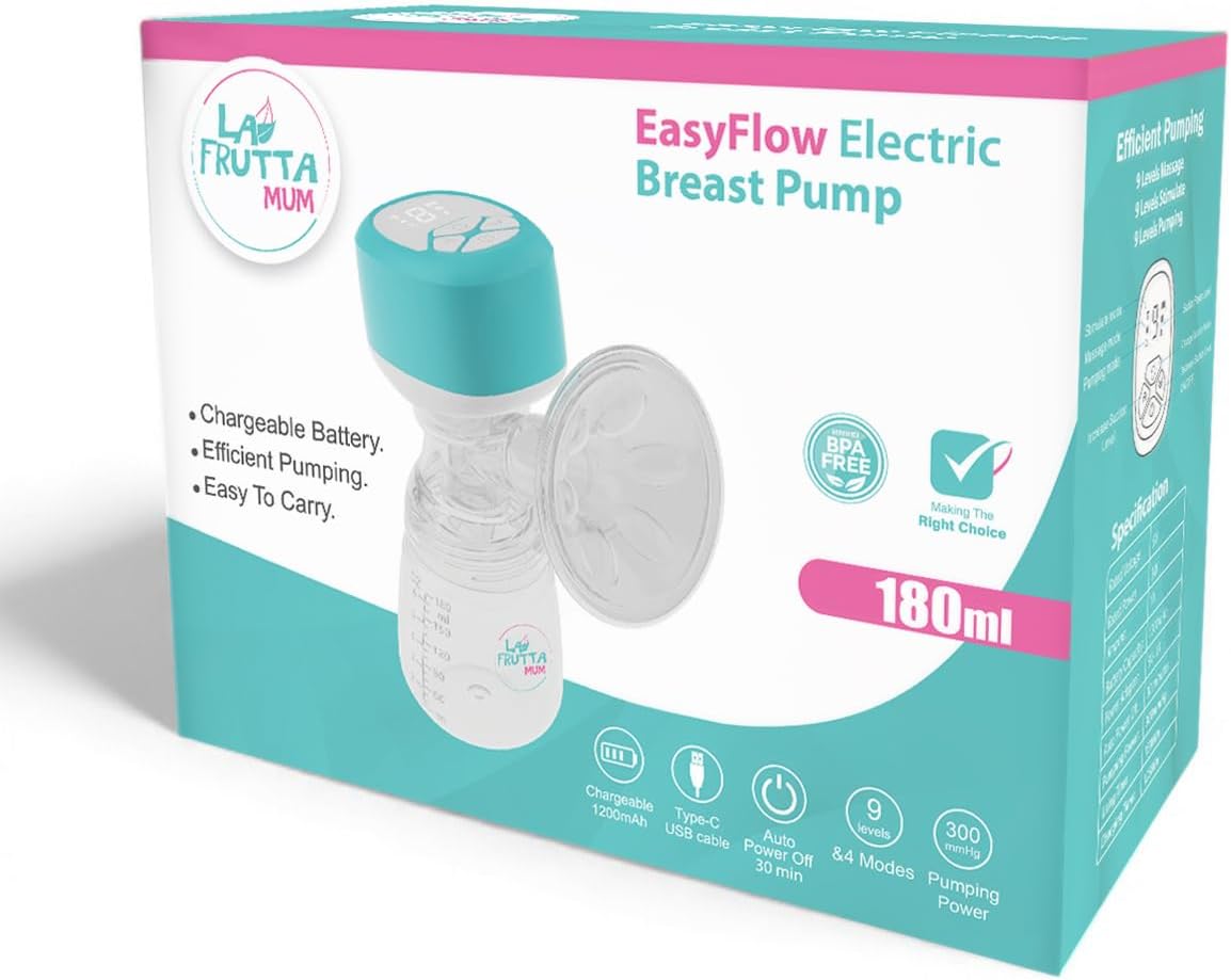 (La Frutta) EasyFlow - شفاط لبن كهربائي 180 مل