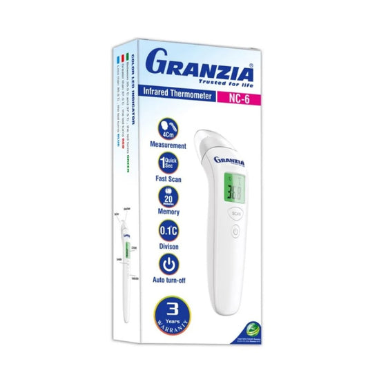 (GRANZIA) إيطالي - ترمومتر ديجيتال عن بعد ( infrared thermometer nc-6 )