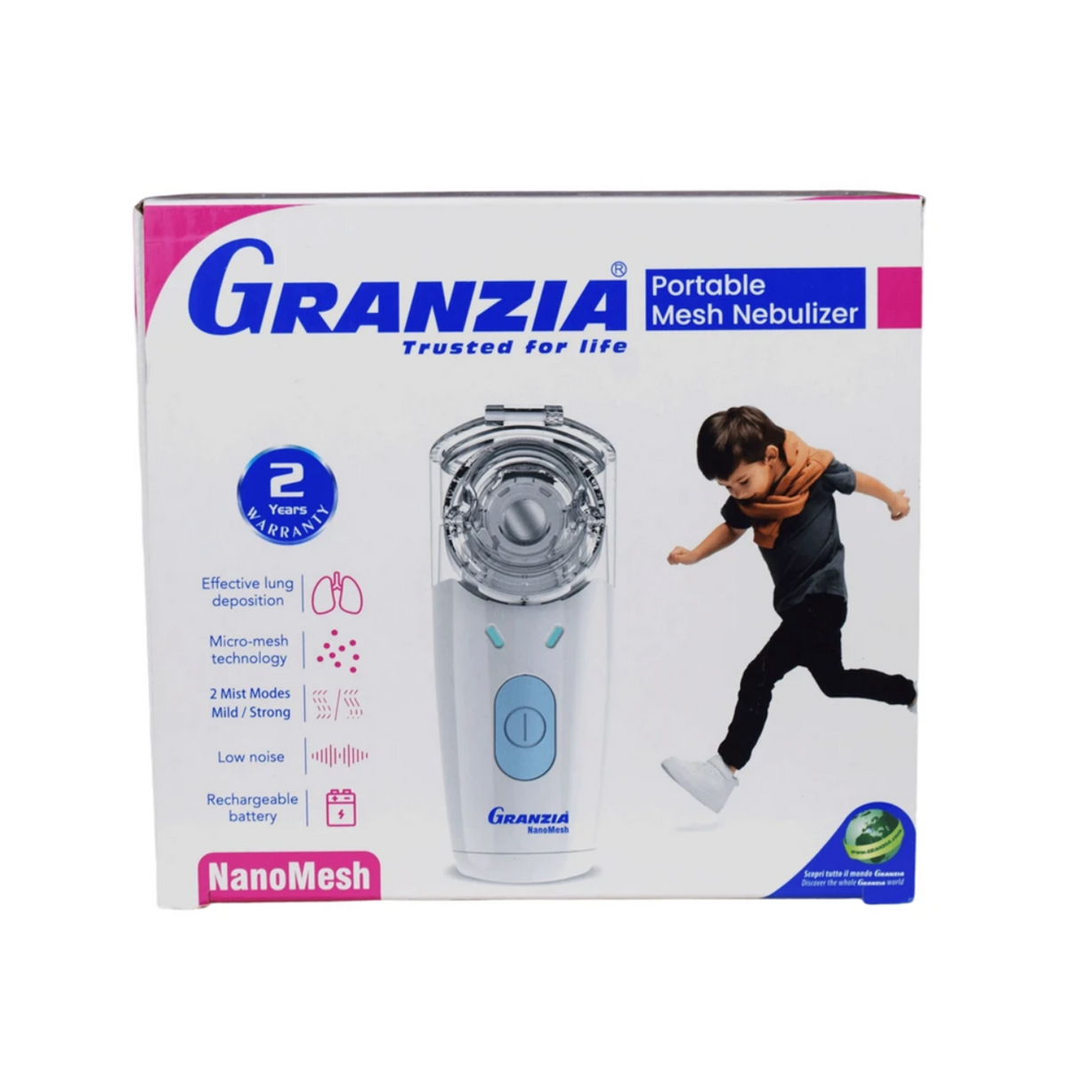 جهاز نبيوليزر مش ( Granzia ) ( Nanomesh )