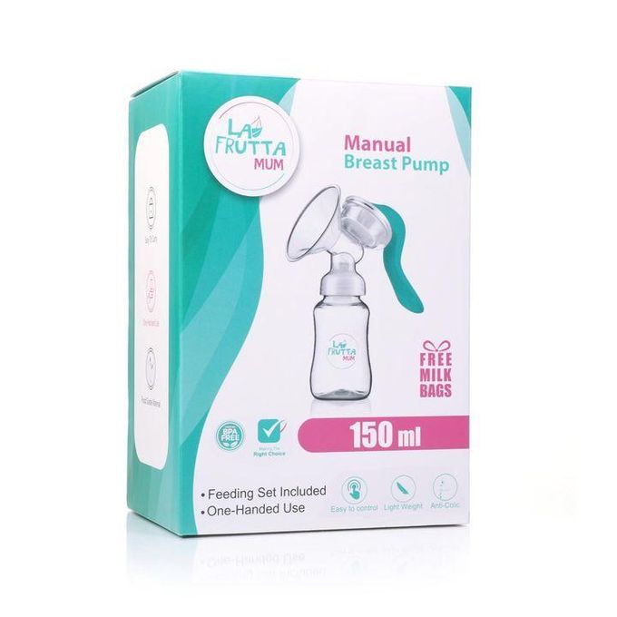 (La Frutta) - شفاط لبن يدوي 150 مل Regular Manual Breast Pump