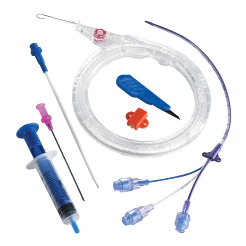 سنترلاين مقاس 7 ( triple central venous catheter kit )