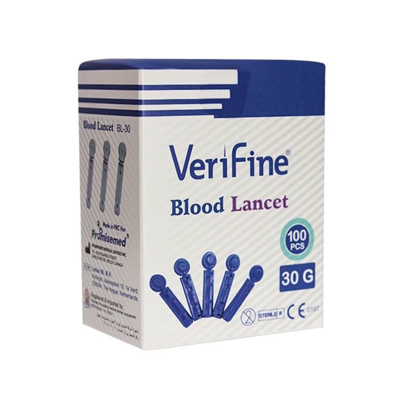 شكاكات ( VERIFINE BLOOD ) 100 شكاكة