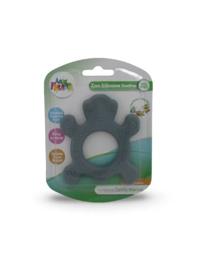 (La Frutta) - عضاضة سيليكون للأطفال Zoo Silicone Teether