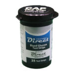 Direct Blood Glucose Monitor+25 test strips - Image 3