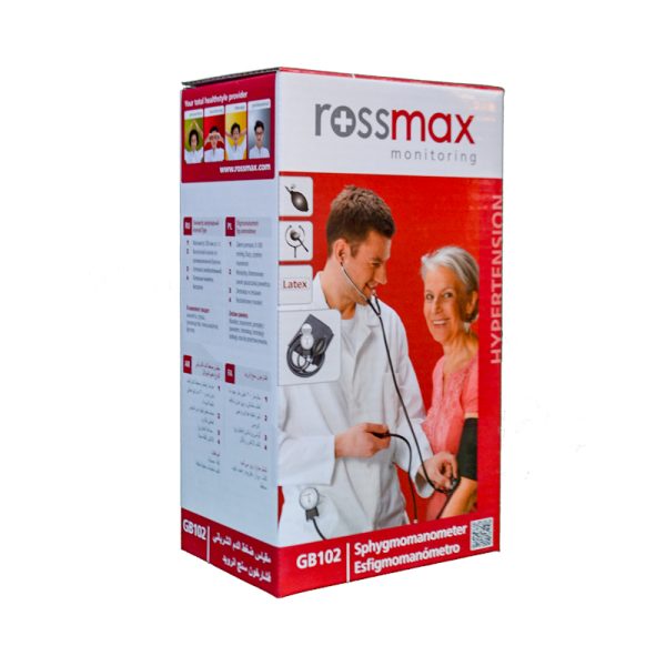 Blood Pressure Monitor With Stethoscope ( Ross max )