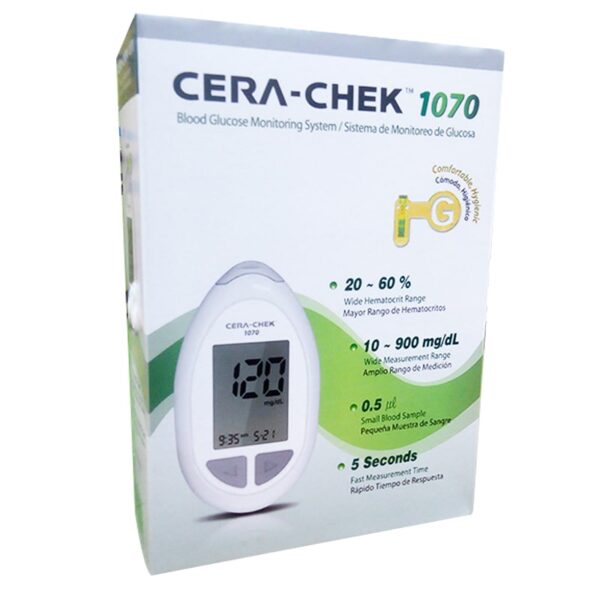 CERA-CHEK 1070 BLOOD GLUCOSE MONITORING SYSTEM