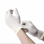 POWDER FREE GLOVES ( WHITE ) - Image 2