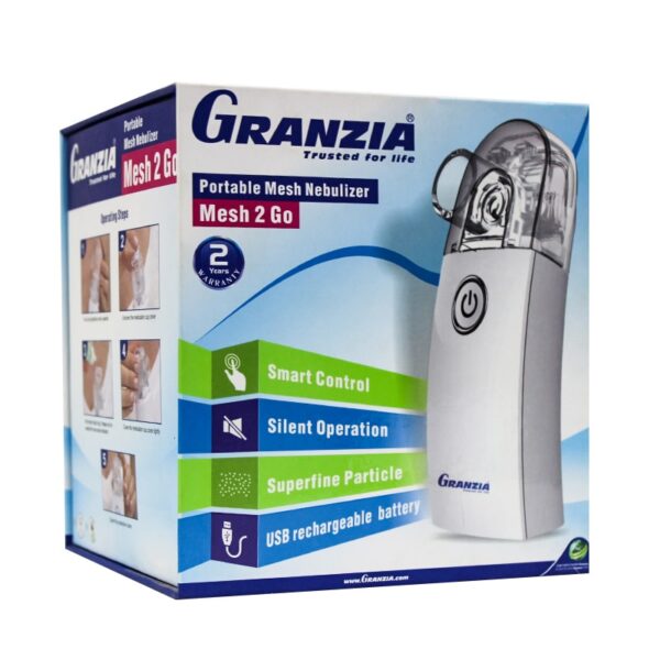 Portable mesh nebulizer ( GRANZIA ) MESH 2 GO