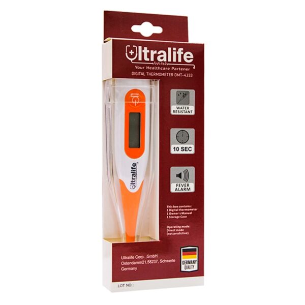DIGITAL THERMOMETER FLEXIBLE  ( ULTRALIFE )