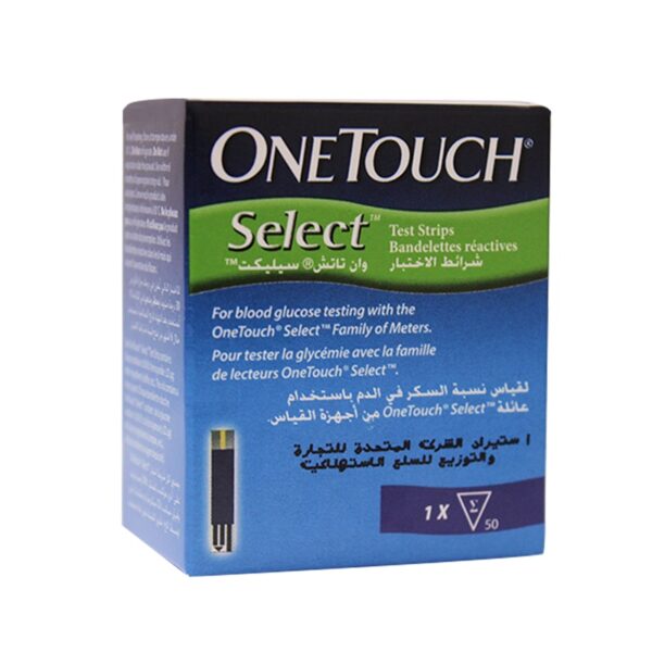 BLOOD GLUCOSE TEST STRIP ( ONE TOUCH SELECT )