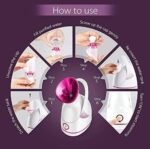 Mini portable multi-function nano facial steamer +Derma Roller 540 - Image 4